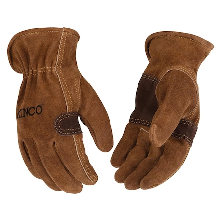 KINCO Kinco HydroFlector Water-Resistant Suede Cowhide Driver with Double-Palm 397P-M